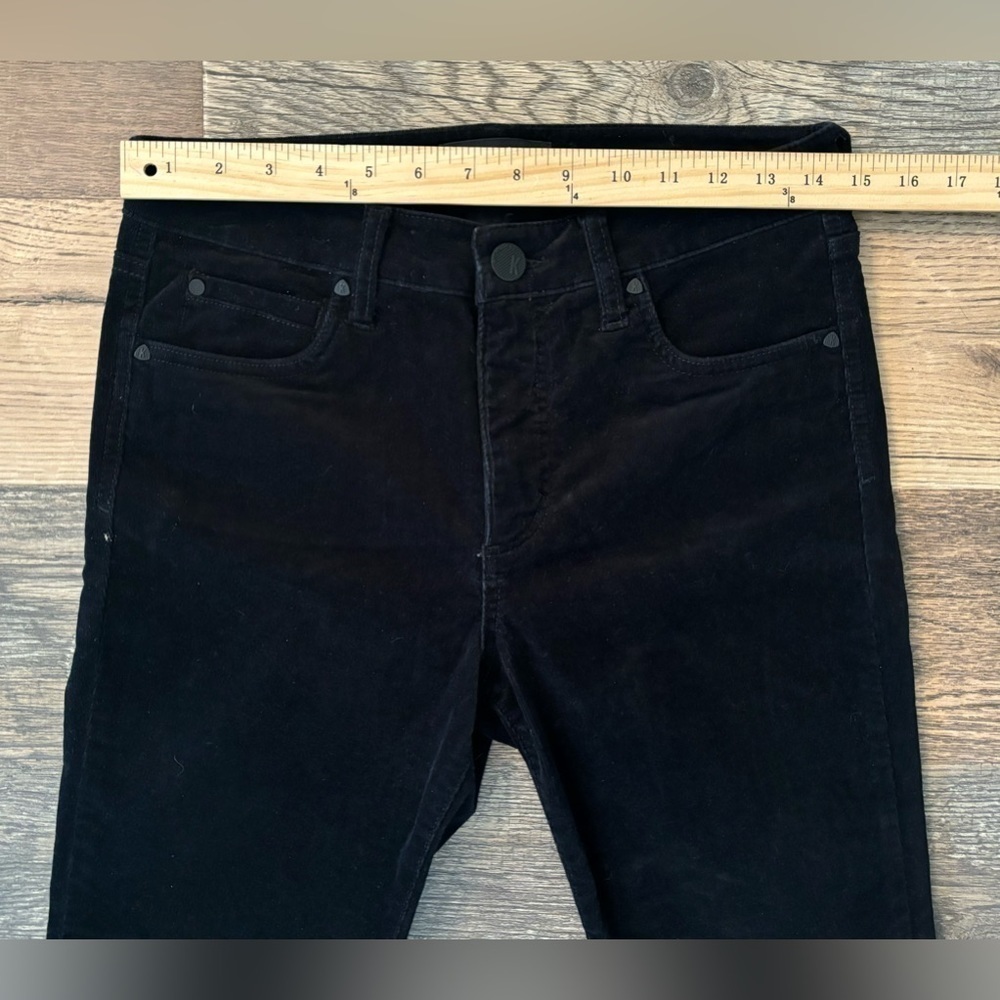 KUT From The Kloth Diana Fab Ab Skinny Black Corduroy Jeans Size 6P - Picture 3 of 13